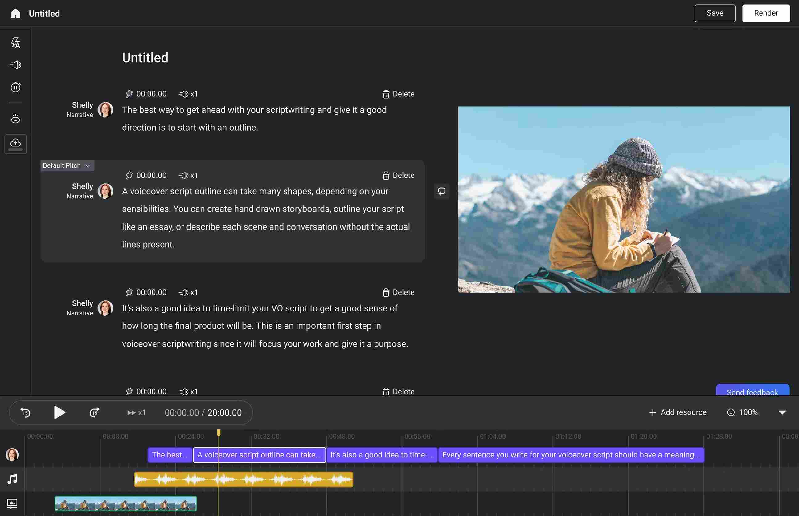 Best text to audio online tool feature